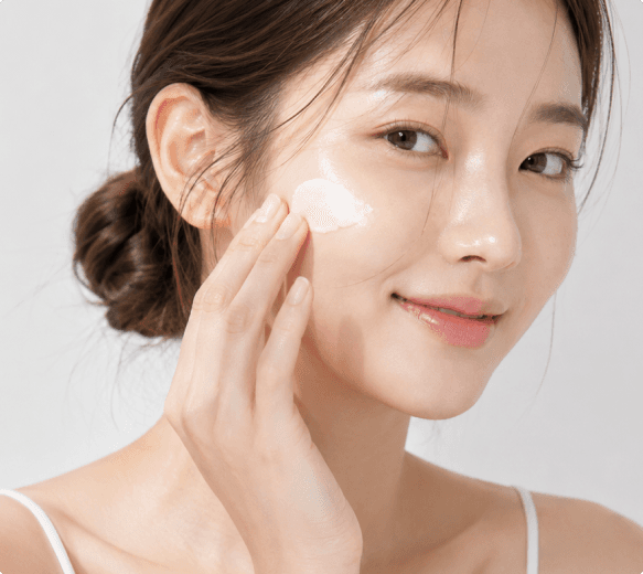Gentle formulation application on real skin